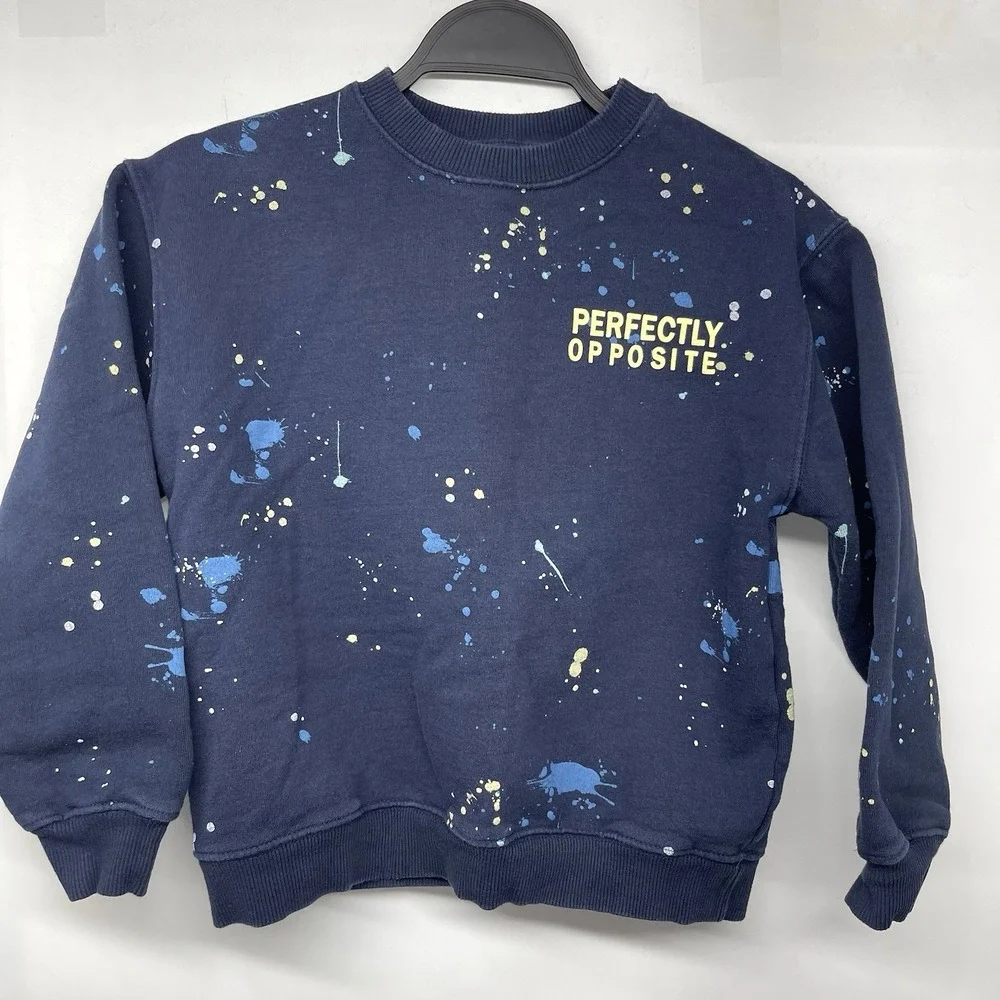 Zara Kids 10 Navy Blue Sweatshirt 